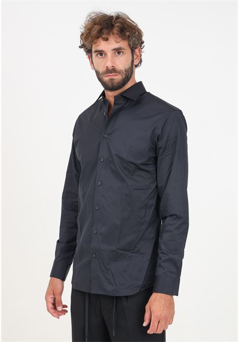 Camicia a manica luna nera da uomo SELECTED HOMME | 16080200BLACK